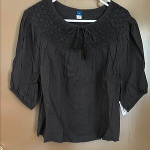 Old Navy Black Blouse
